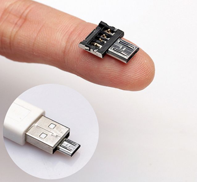 Adaptador OTG (Usb to Micro Usb) - Novo [OLX.A02]