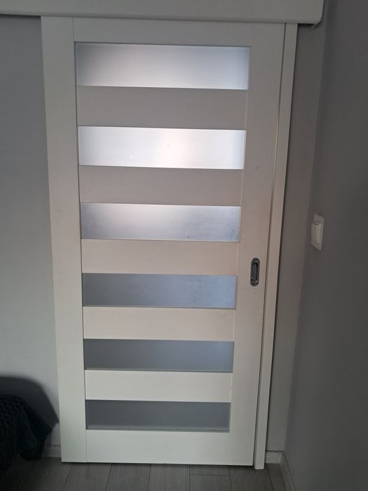 Drzwi 3szt wewnętrzne 2szt  przsuwne  L i P - 94,5cm/203cm