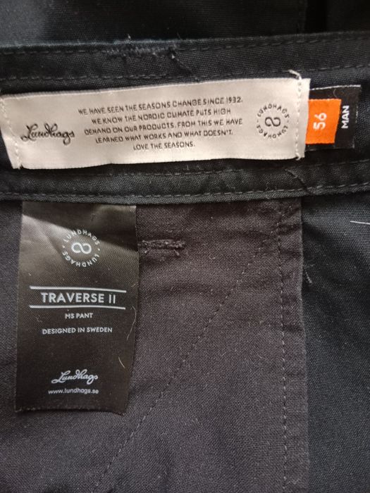 Lundhags Traverse 2 spodnie trekkingowe roz 56