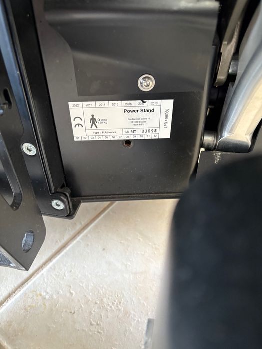 Cadeira de rodas eléctrica Power stand