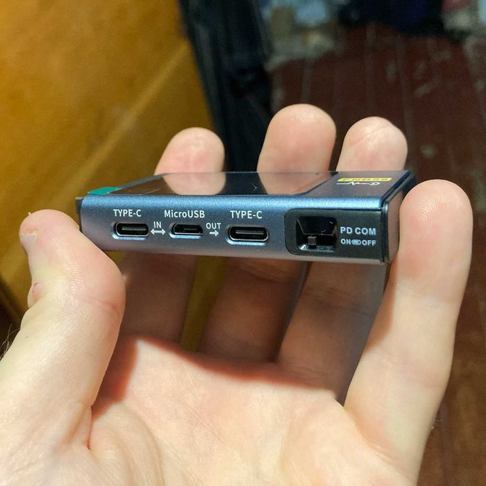 Юсб тестер FNB58 Профи с 2‑дюймовым TFT LCD‑дисплеем 120Вт - б/у