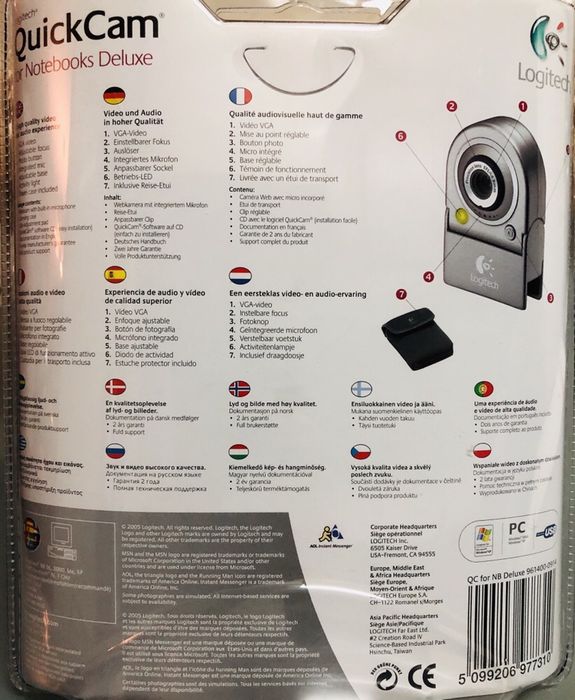 WebCam NOVA - Logitech