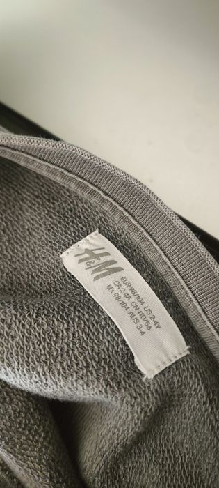 Sukienka dresowa H&M 104