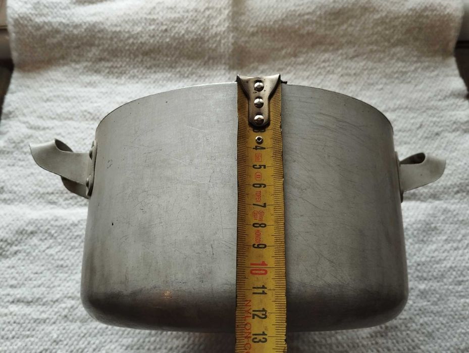 Алюмінієва каструля, 4 л,  без кришки