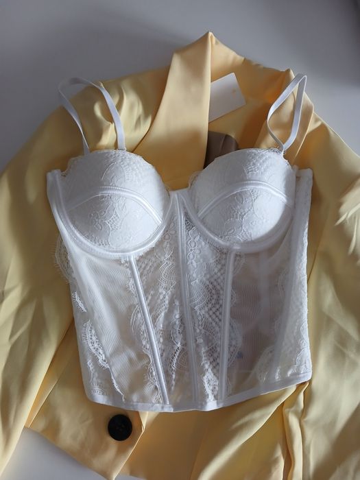 Biały top gorset Hollywood Dream uni