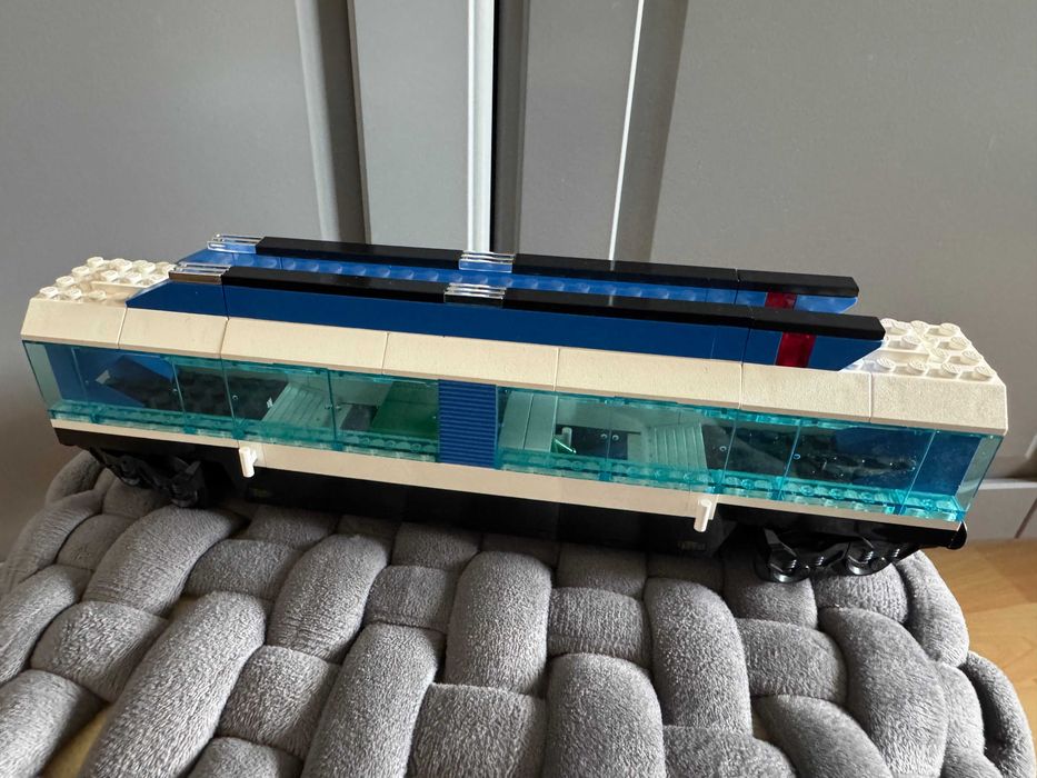 Lego kolejka, pociąg SAM WAGON transportowy 4561