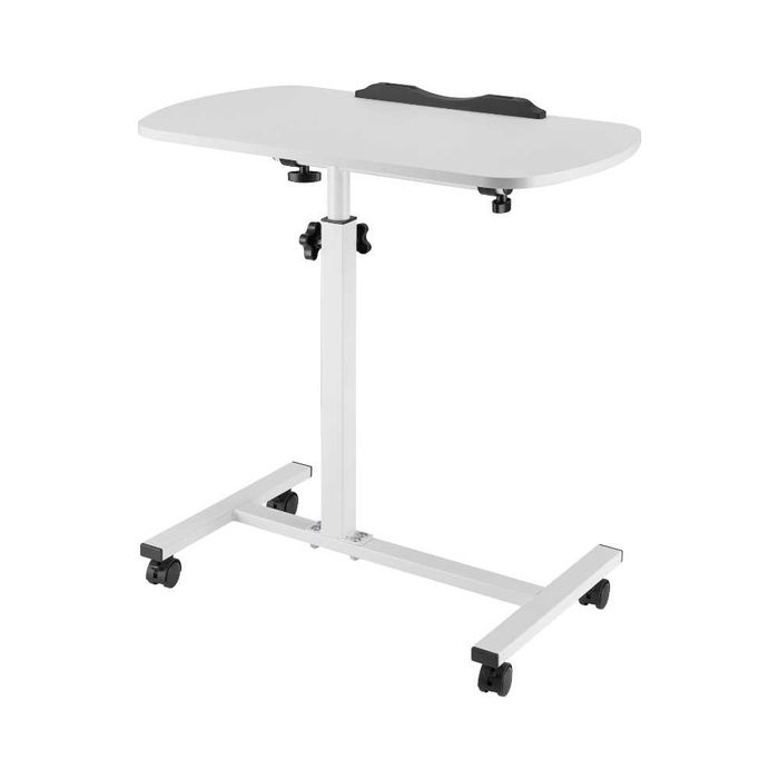 Міні-стіл для ноутбука та планшета iTECH TS-9 Приставний столик для ноутбука на коліщатках із регулюванням положення та висоти стільниці×