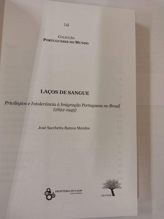 Laços de Sangue, de José Sacchetta Ramos Mendes