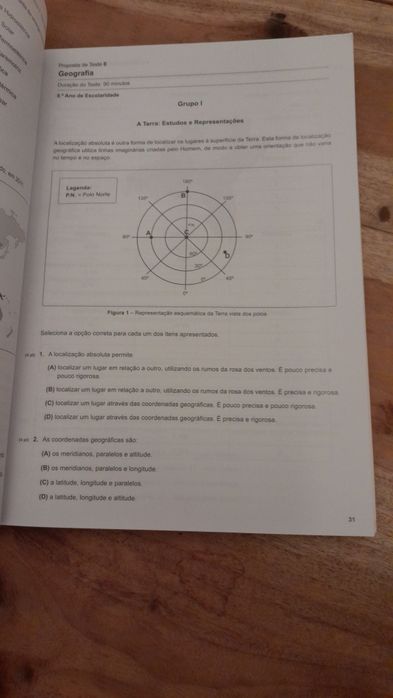 Testes 9.° ano Geografia  Prepara-te