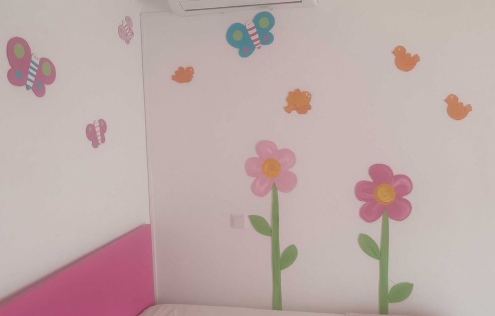 Decoração infantil de divisão