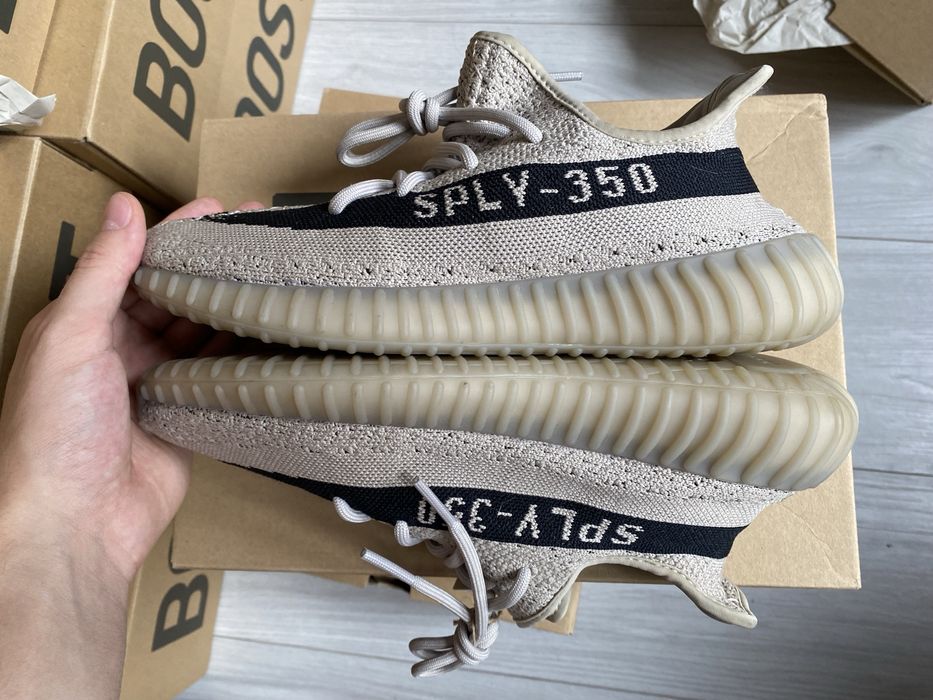 Adidas Yeezy Boost 350 V2 Slate sneakersy szare 41 1/3