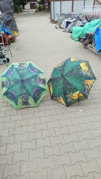 Parasol ze wzorem zwierząt