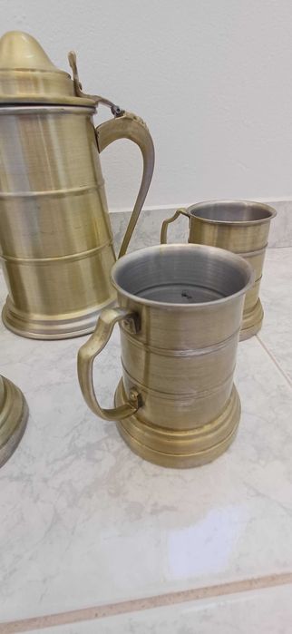 Canecas e Jarro Estilo Medieval