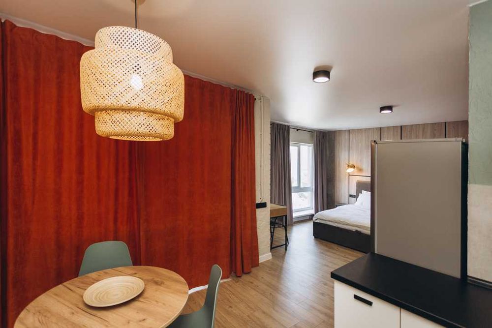 Посуточно /почасово"Apart Lux"Центр.Loft Panorama . ул.Фабричная 11