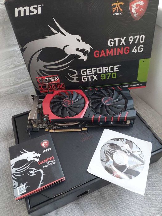 Відеокарта MSI GeForce GTX 970 4Gb GDDR5 256 bits