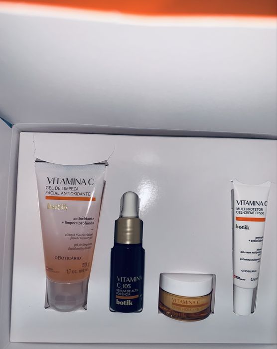 Kit Rotina Botik Vitamina C