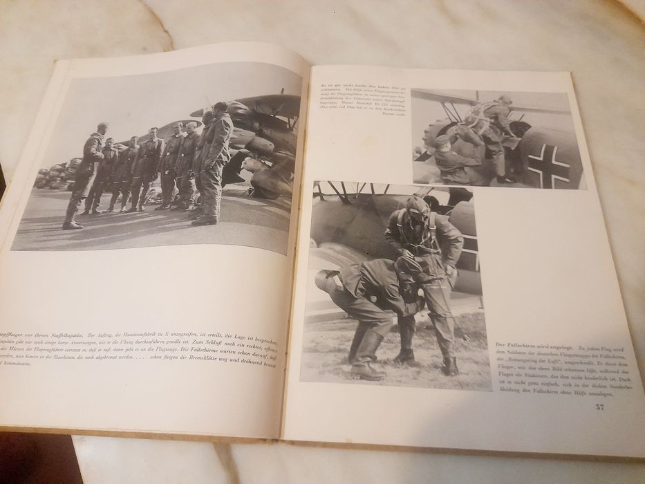 Livro Alemão Die Deutsche Luftwaffe Força Aérea Alemã 1940