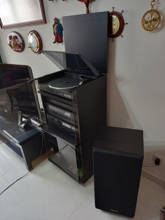 Conjunto de aparelhagem Hi-Fi