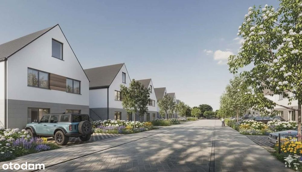 BEZCZYNSZOWE  73m² + OGRÓD  330m²+m. parking.-PRZY LESIE-blsko Wrocław
