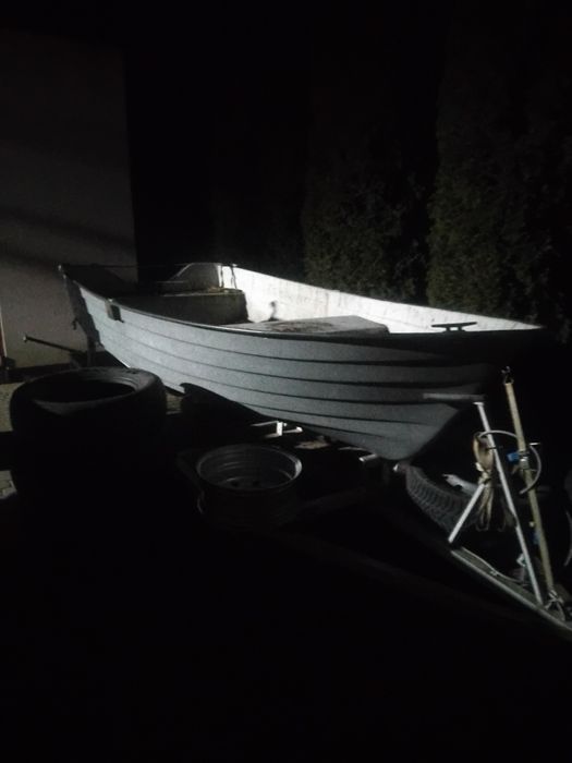 Łódka wędkarska jednopłaszczowa