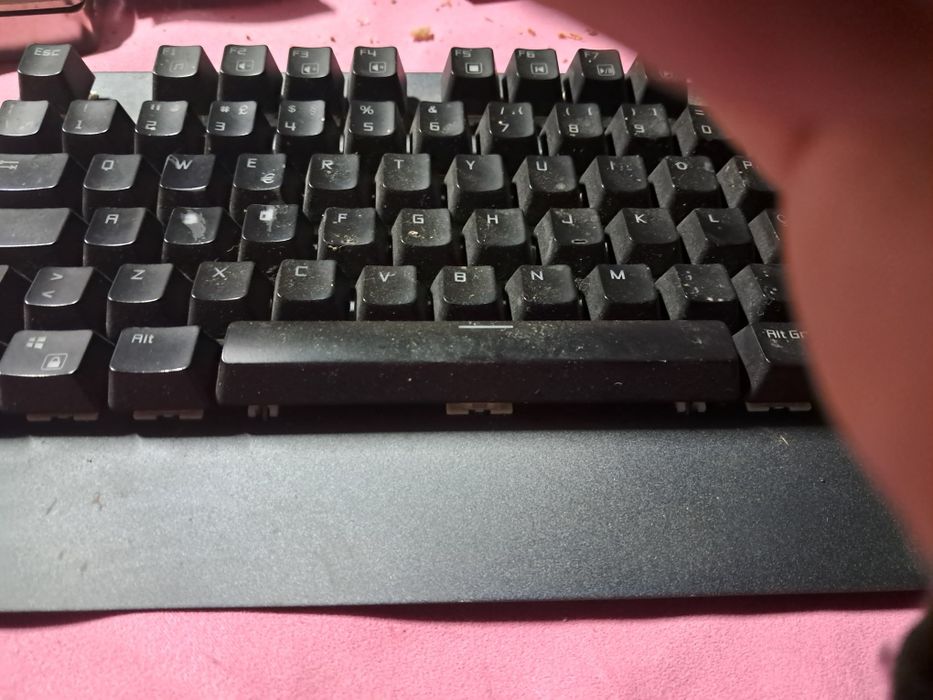 Teclado computador, com luz led