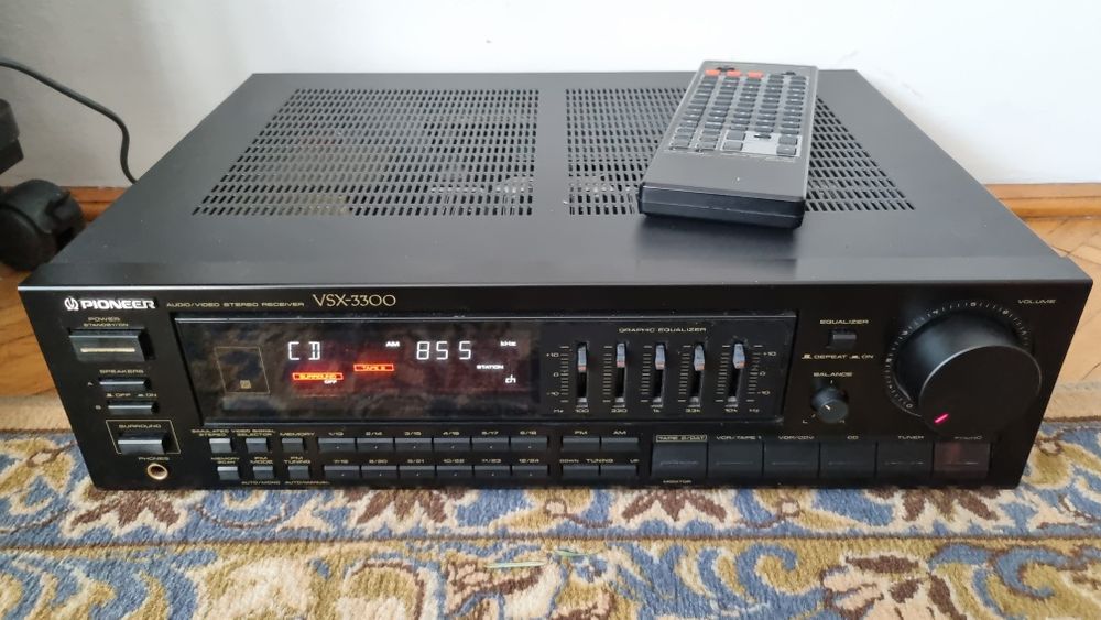Amplituner Pioneer VSX-3300 z pilotem