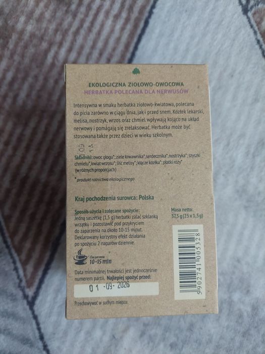 Herbata ekologiczna