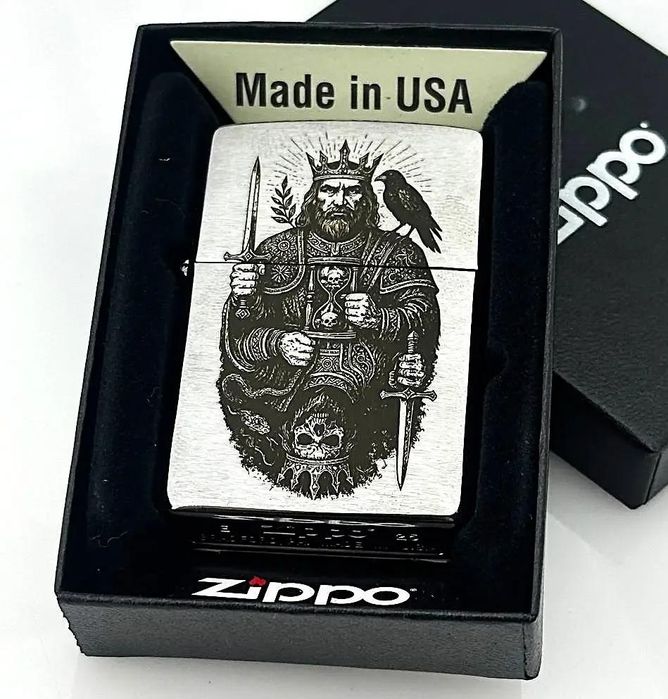 Бензинова запальничка Zippo з індивідуальним гравіюванням оригінальна