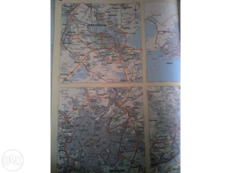 Grande atlas das estradas da europa