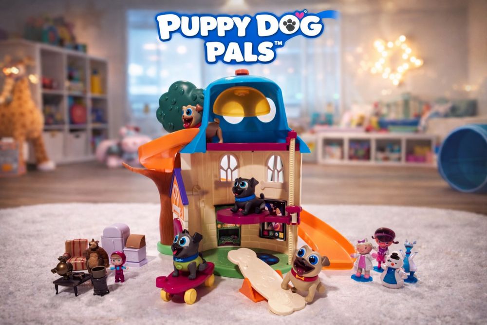 Casa Bingo e Rollyu Disney + Figuras Extras Doutora Brinquedos e Masha