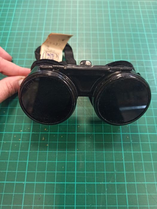 Okulary spawalnicze PRL NOWE