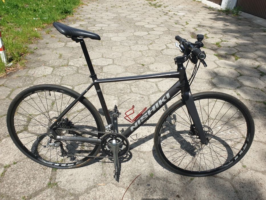 NISHIKI ULTRA PRO M | Shimano Tiagra / 105 | Hydraulika | Carbon Fork | Lekki rower fitness klasy premium.