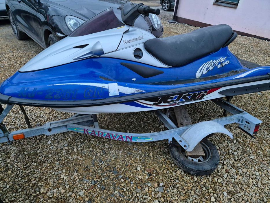 Kawasaki Ultra 150 KADŁUB- Skuter wodny + przyczepa! Okazja!