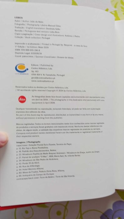 Setúbal - Bruno Vieira Amaral; e Lisboa - João de Melo; AUTOGRAFADOS