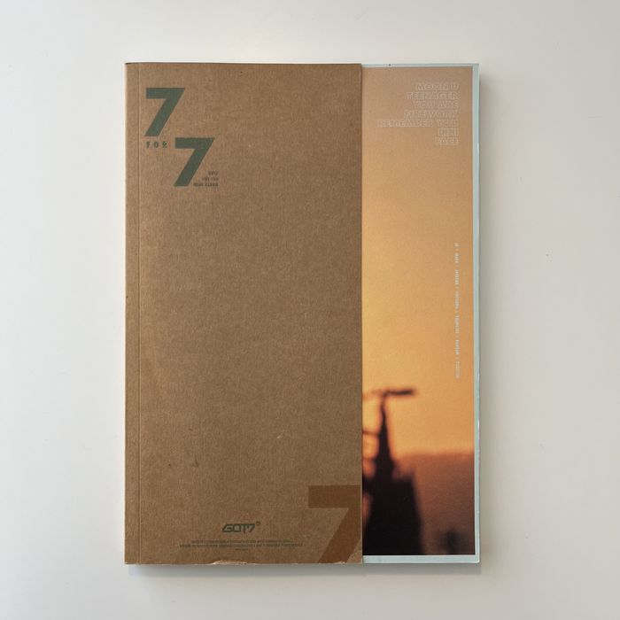 K-pop album GOT7 7 for 7 Golden Hour ver.