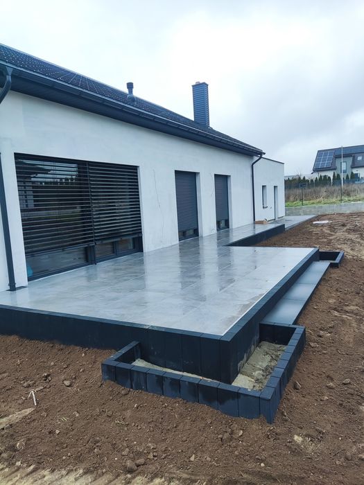 Usługi brukarskie kompleksowe układanie kostki brukowej