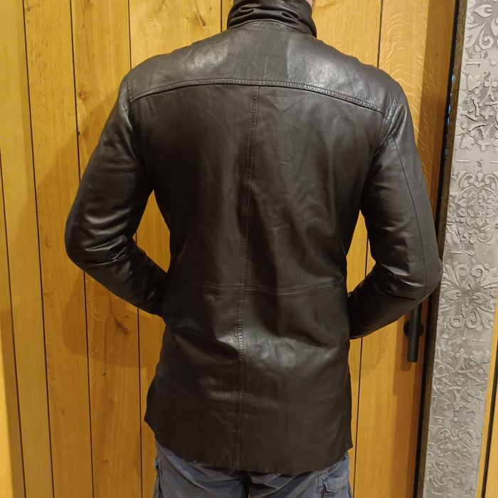 Чоловіча шкіряна куртка Diesel Black Gold