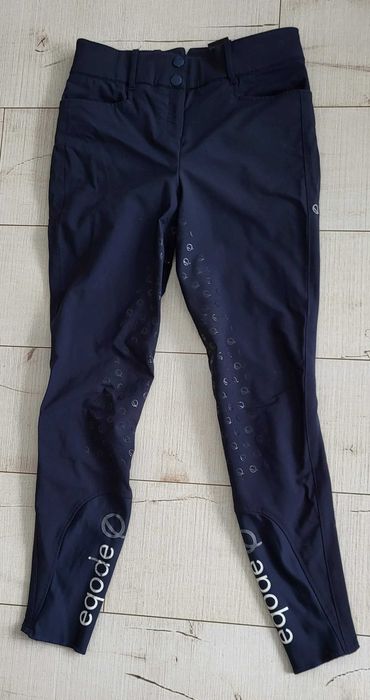 Bryczesy Eqode by Equiline Darcey HeiQ Full Grip High blue r. 40 (44)