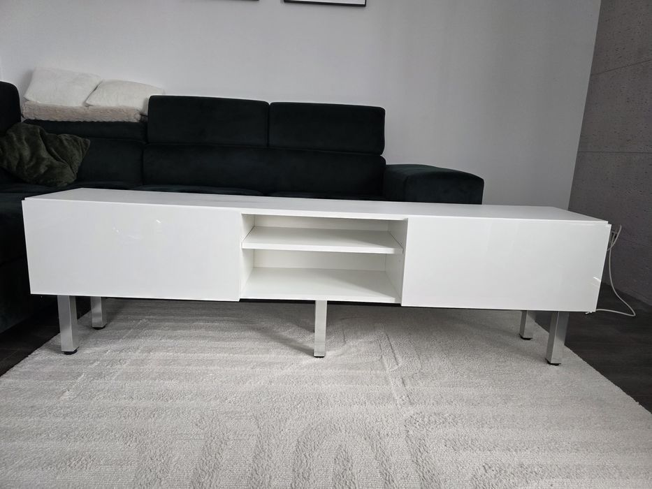 Szafka RTV, szafka pod telewizor biała