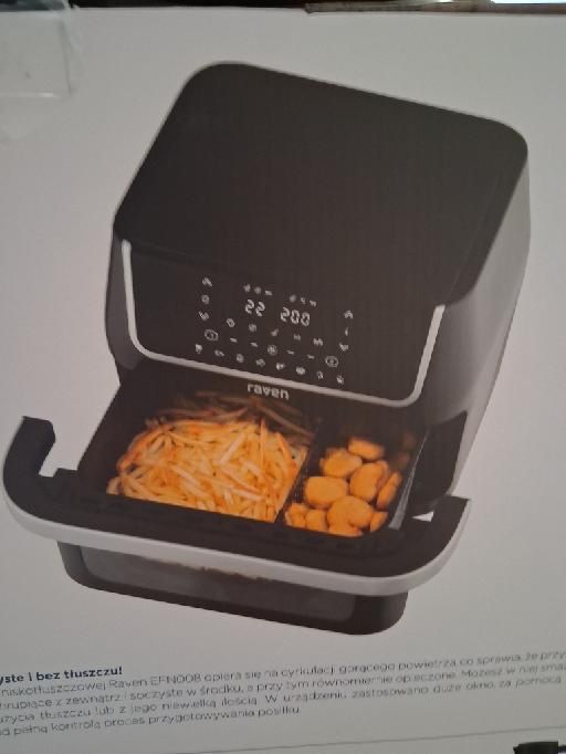Air Fryer Raven raz użyty jak nowy