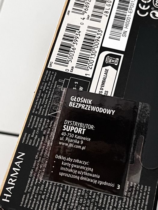 Glosnik bezprzewodowy bluetooth JBL Go 4 nowy Darmowa Wysylka