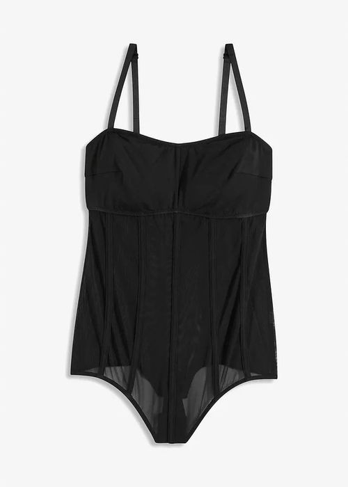 B.P.C body siateczkowe ze stringami ^40/42