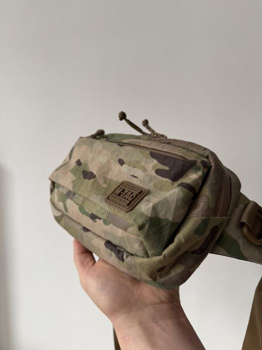 Сумка бананка на пояс M-Tac City Waist Bag X-Pac Elite Мультикам