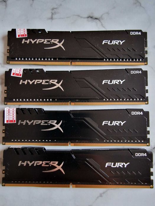 DDR4 RAM 4 GB HyperX Fury, Kingston, Exceleram, ADATA, Samsung, Leven