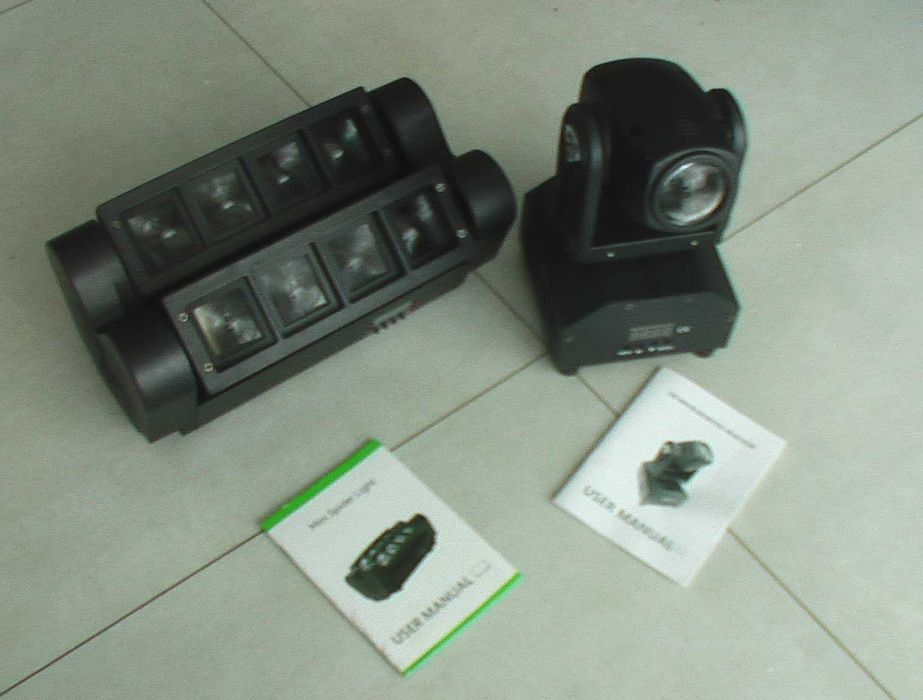 Światła efekty dyskotekowe DISCO głowa led sterownik dmx512