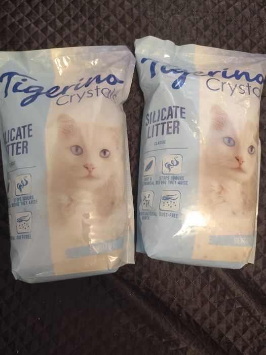 Żwirek dla Kota 2x5l Tigerino Crystals