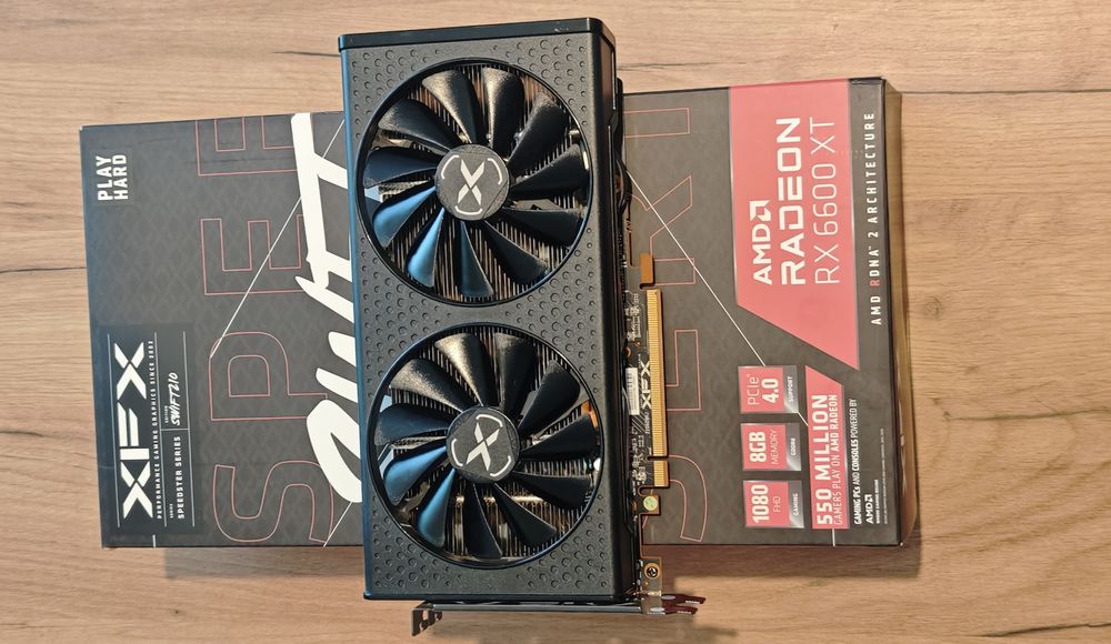 Karta graficzna XFX Speedster SWFT 210 Radeon RX 6600 XT Core 8GB DDR6