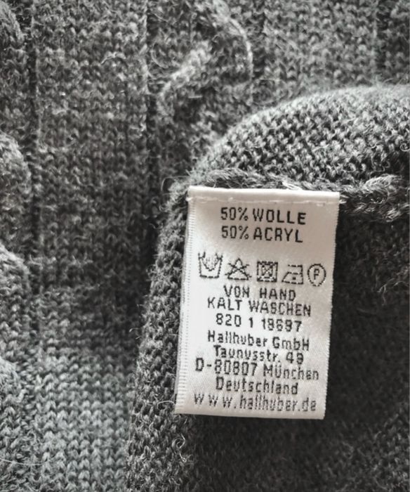 Hallhuber sukienka wełna S wool