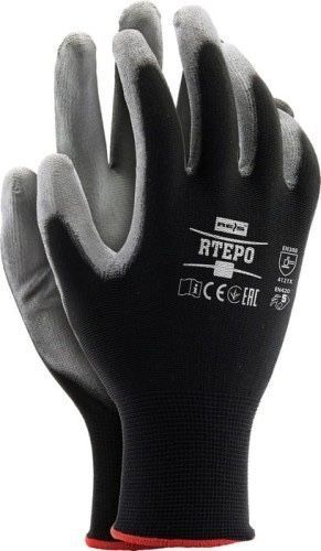 Rękawice Robocze Czerw-Czarne 9-L Ox-Lateks_Cb9 - 10 par