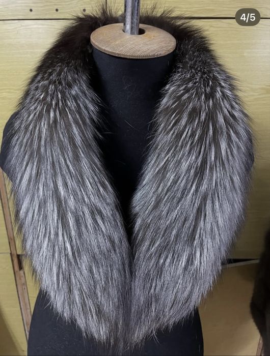 Хутро натуральне з чорнобурки